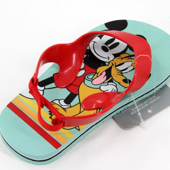 Mickey Mouse Flip Flops for Baby Boy - Picture 3 of 6